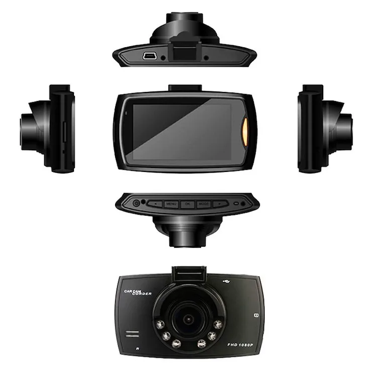  Видеорегистратор GT300 Full HD 1080P 120 градусов Автомобильный регистратор в черном корпусе видеорегистратор с ночным видением мини-видеокамеры