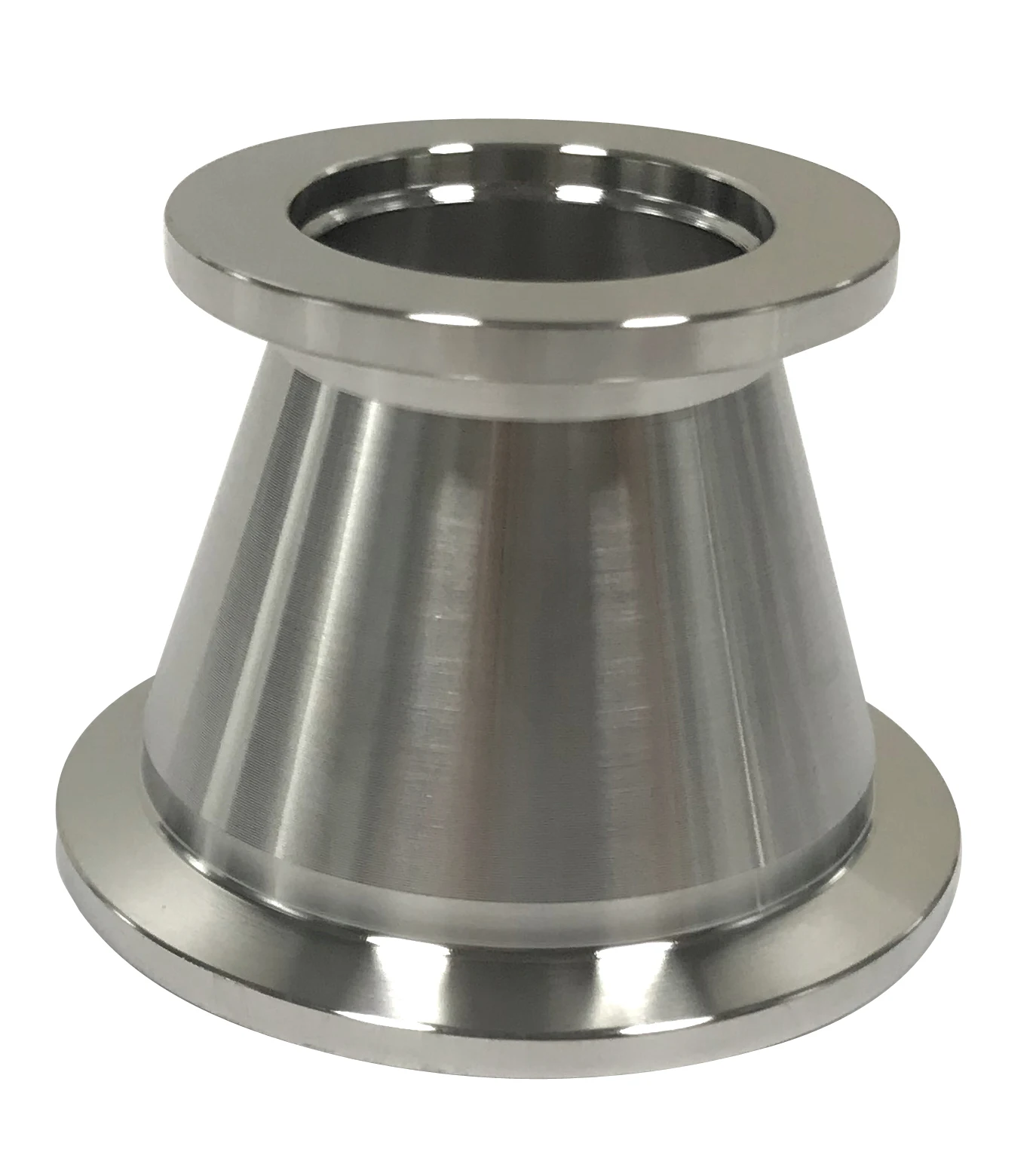 Piping Reducer Plumbing / Adaptor Ss304 Vacuum Accessories Stainless Steel Fittings Pipe Reducer