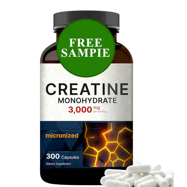 Puur Creatinepoeder-Gemicroniseerd-Pre-Training | Keto Vegan Lost Gemakkelijk Креатин Моногидрат капсулы Op