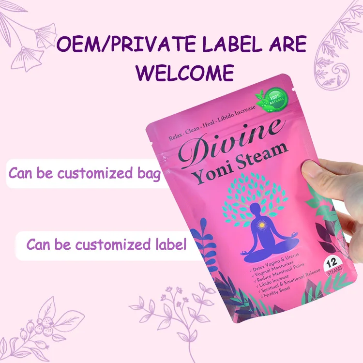 Chinaherbs 2023 hot selling vaginal steaming yoni herbs for steam bath teas 7