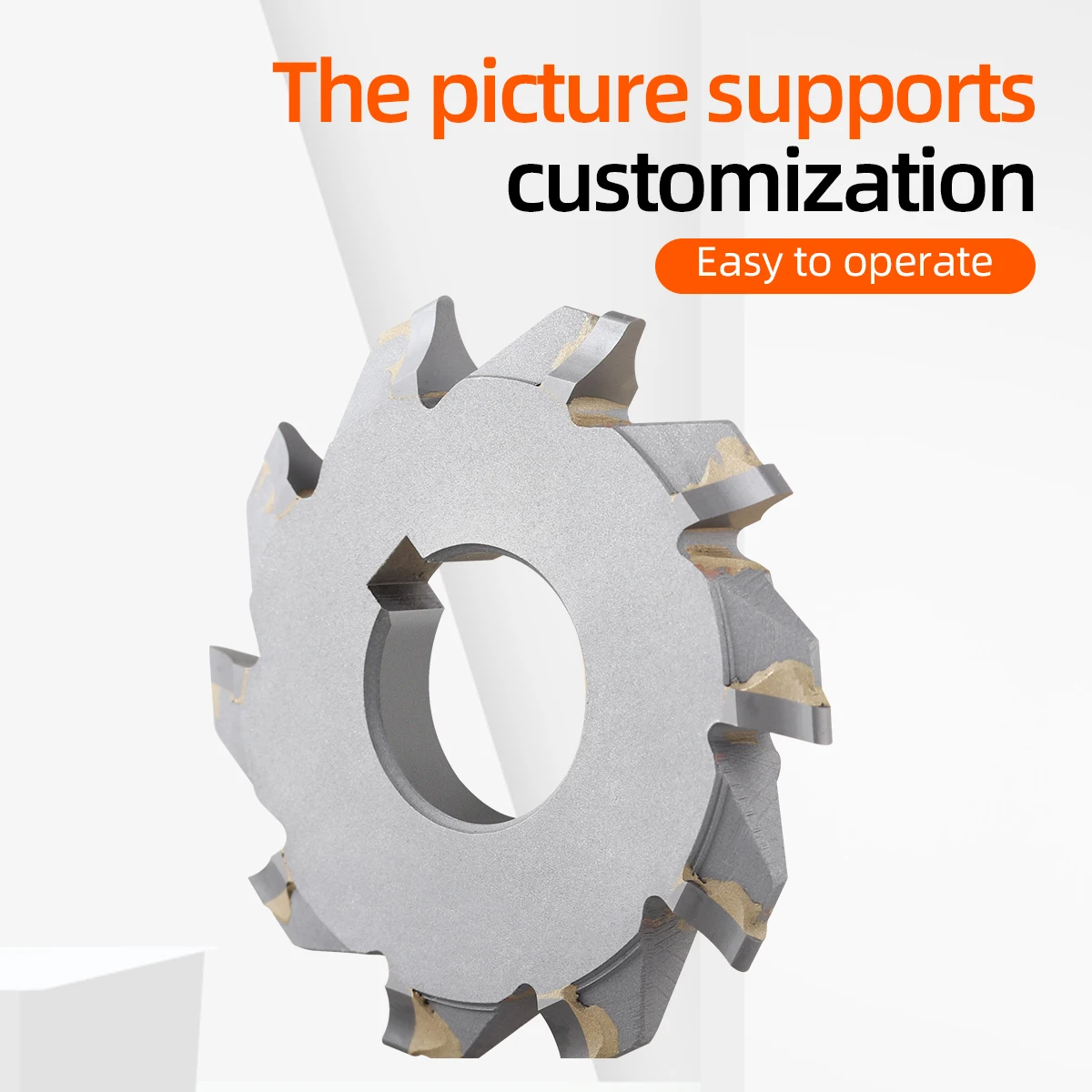 tungsten steel Carbide Gear cutter CNC cutting tool Hobbing Machine Milling Cutter Support customization