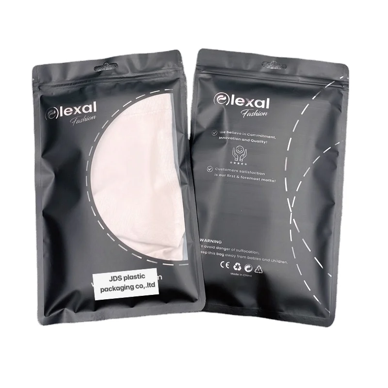 Factory price Three Side Seal Pouch compostable biodegradable customized ziplock bags Mylar Packaging bags