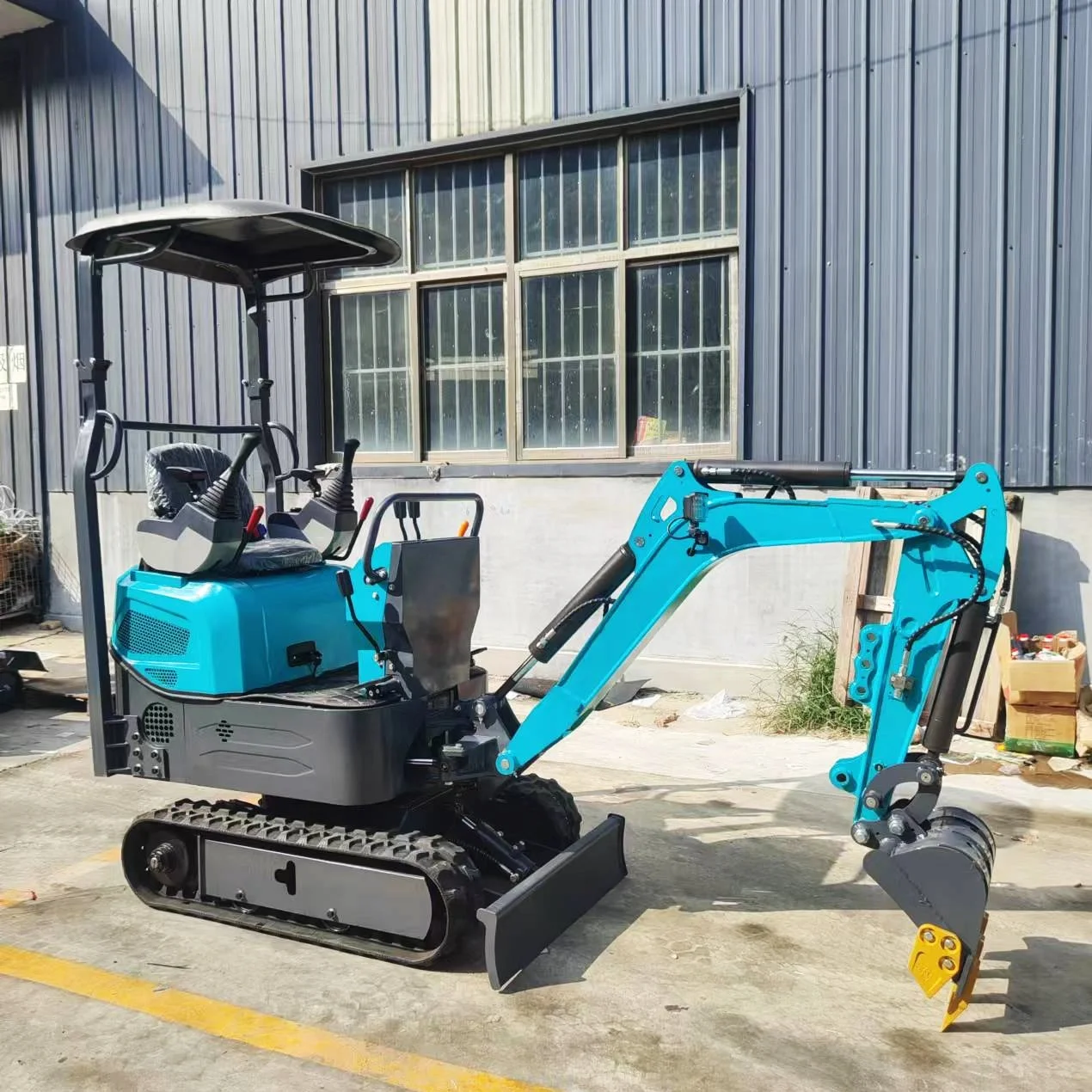 EPA Engine Excavator Mini Hydraulic Multifunction Small Crawler Compact Digger Machine for Sale
