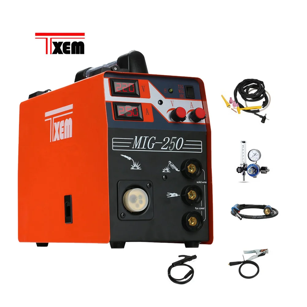 Maquina de soldar mig soldadora multiprocess mig tig stick welder other arc welders mig 250 welder 250amp 200amp