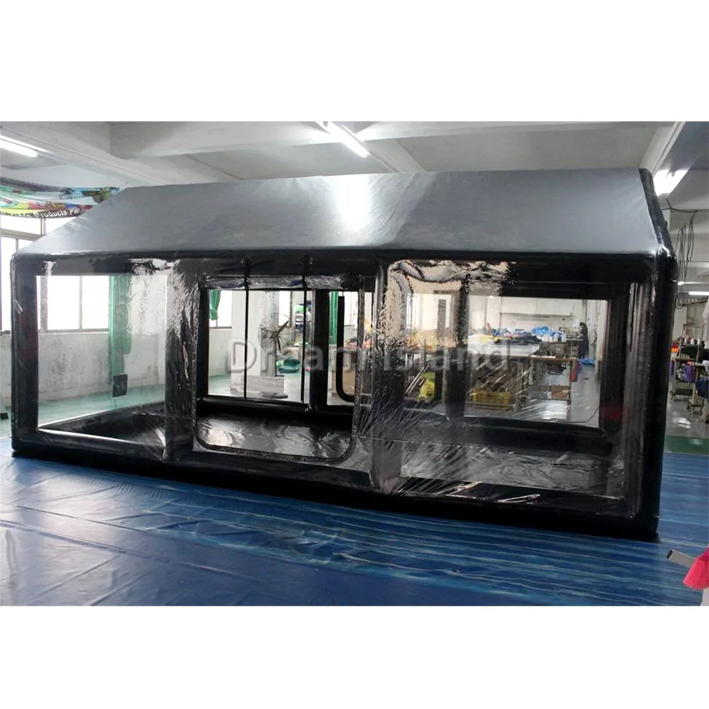 Airtight PVC Inflatable Car Capsules Cover Storage Air Sealed Inflatable Car garage bubble Tent Carport for Parking