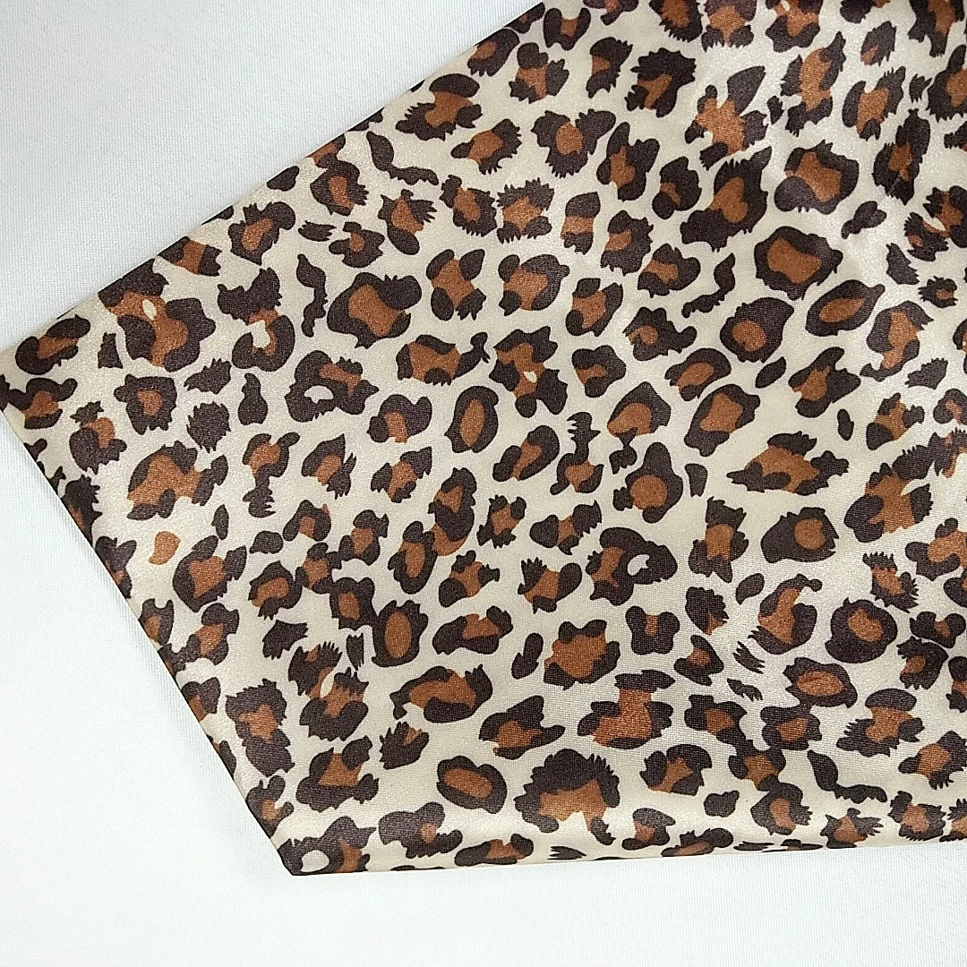 Атласная ткань для подкладки с принтом, покрытая ПУ, 100% полиэстер