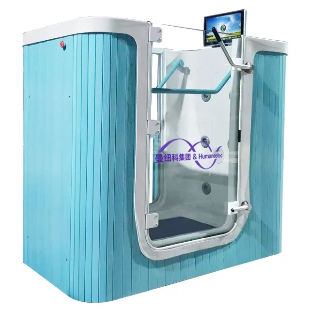 Stroke Rehabilitation Equipment Underwater Treadmill Hydrotherapy Water Treadmill for Walking Training