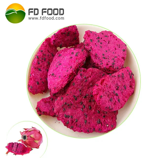 FD food freez-dried Dragon fruit red freeze dried pitaya