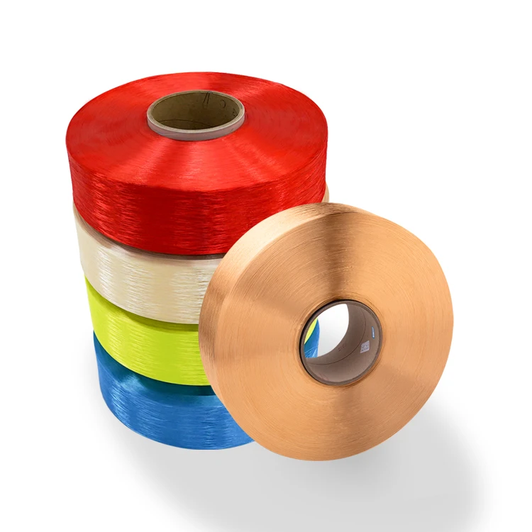 Polyester FDY Yarn Dope Dyed Trilobal Bright TBR RB 300D 300/96 30096 Super Shiny