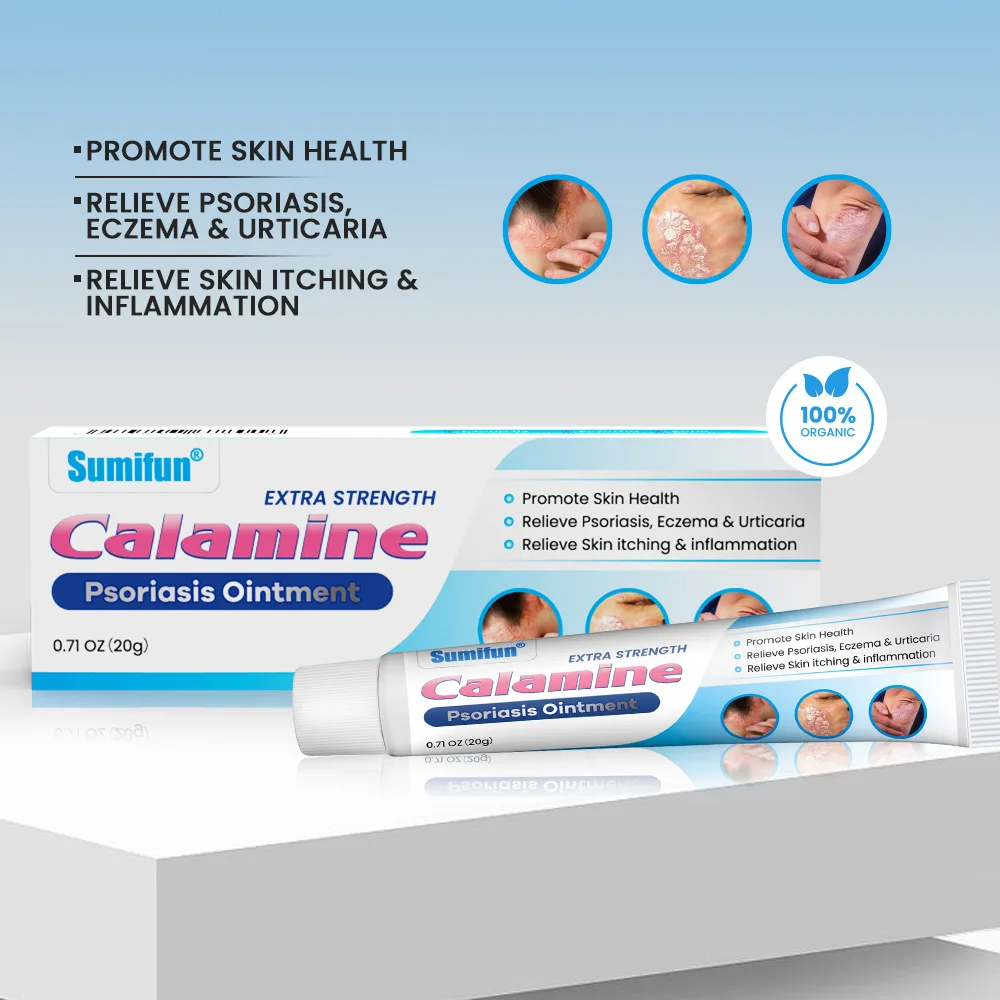 Skin Psoriasis Cream Dermatitis Eczema Ointment Treatment Natural Herbal Psoriasis Cream 20g
