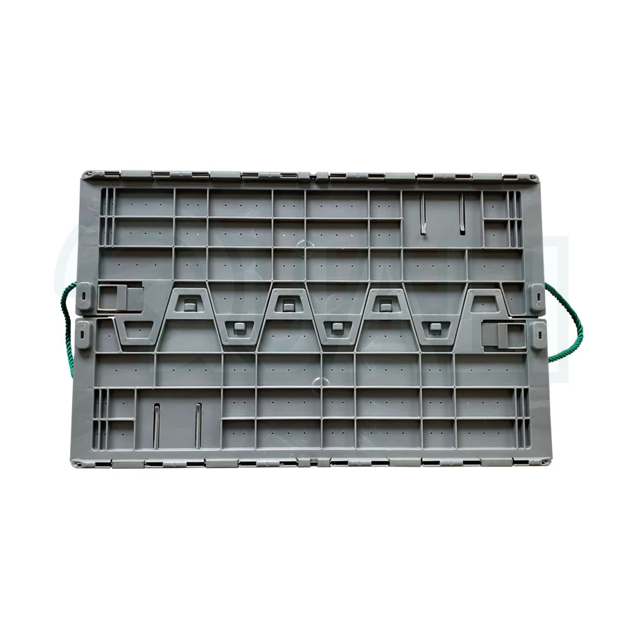 100% Virgin Polyethylene Floating Plastic Lobster Crate Seafood Plastic Storage Container With Lid