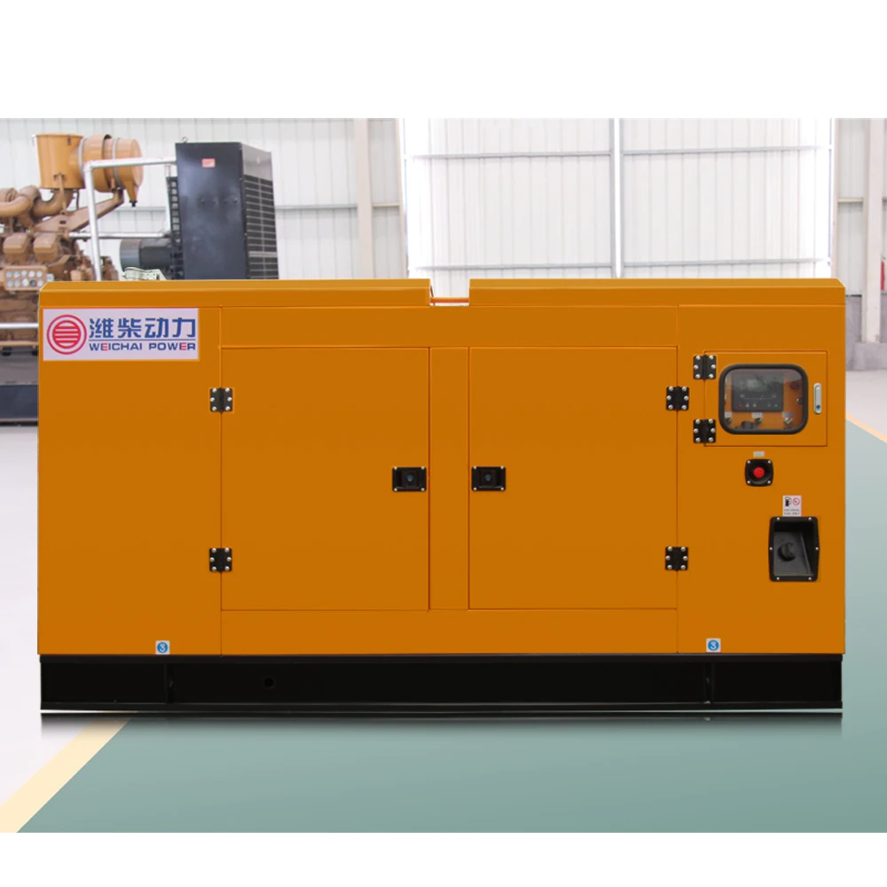 weichai diesel engine diesel genset 135kva low noise generator WP6D132E200