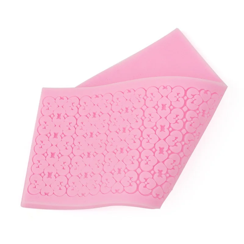 
 Силиконовый инструмент для выпечки «сделай сам» с кружевным узором, инструмент для украшения торта из мастики, инструмент для создания формы шоколада  