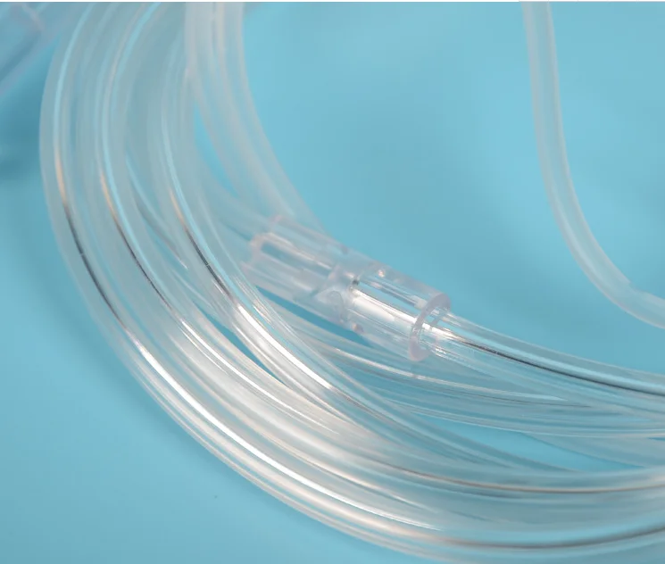 
Disposable breathing PVC Nasal Oxygen Cannula in pipe 