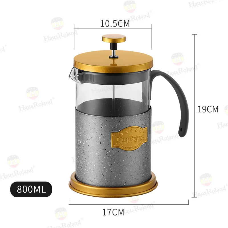 Запчасти для фильтров кастрюль HausRoland нержавеющая сталь французский пресс