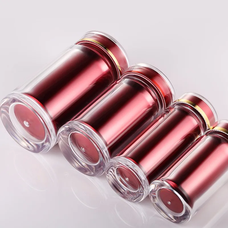 35ml 45ml 60ml 90ml 100ml 180ml Acrylic High-end Health Care Product Bottle Capsule Bottle  Tablet Candy Sub-bottling