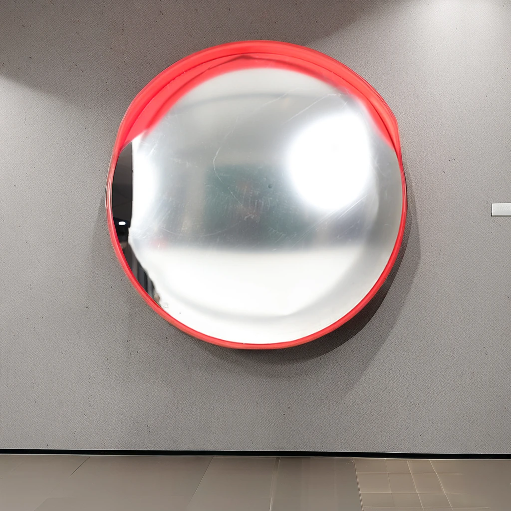 Outdoor Road Traffic Security Wide Angle Safety Convex Mirror 800mm Traffic Convex Mirror