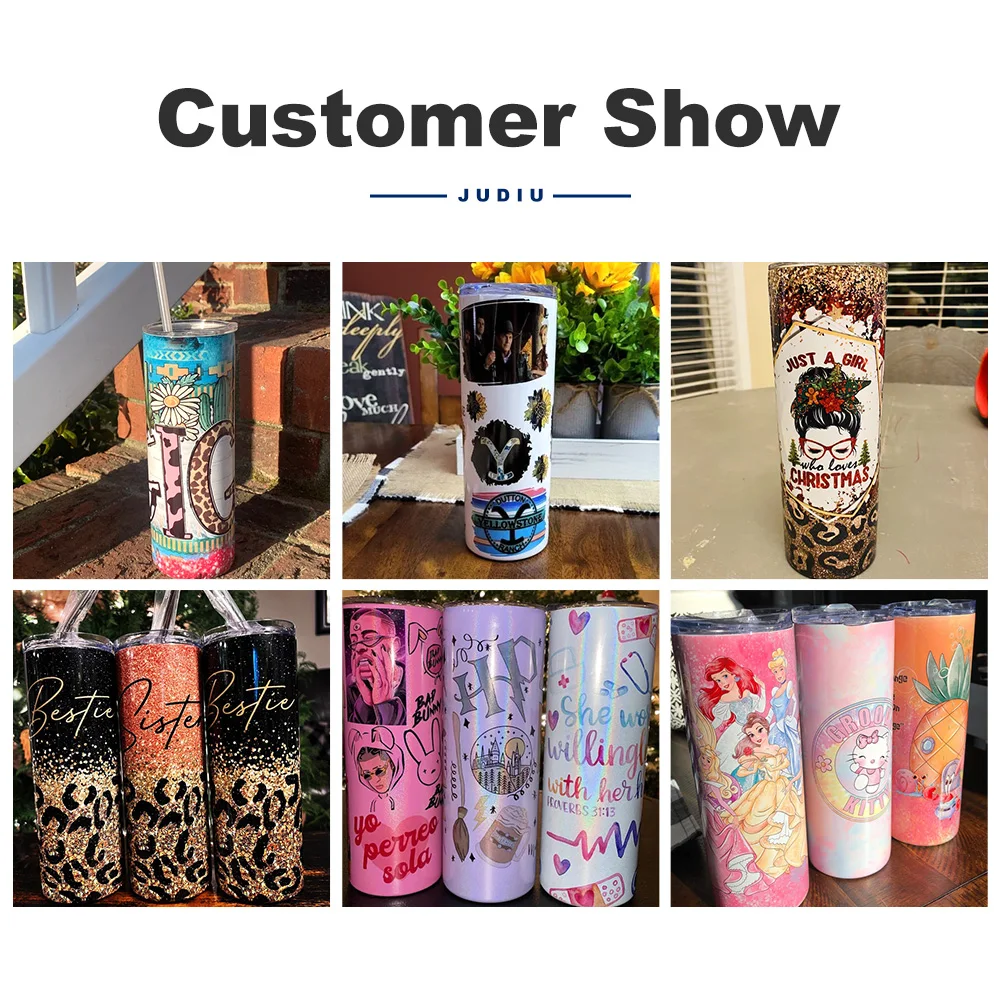 USA Warehouse Wholesale 15oz 20oz 30oz Heat Press Sublimation Straight Skinny Blanks Sublimation Tumbler with Extra Lid