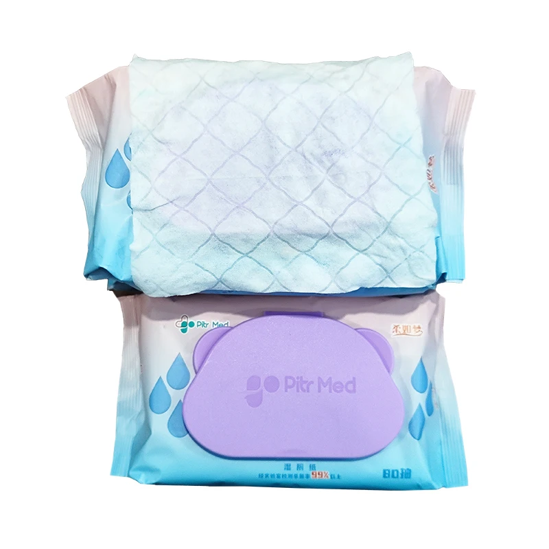 Tissue Adult Biodegradable Ass Herbal Incontinence Butt Flushable Toilet Seat Wet Wipe Paper