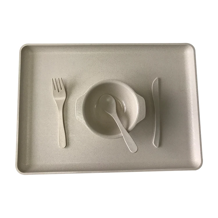 Custom Logo Accept Designer Non-slip Food Serving Trays