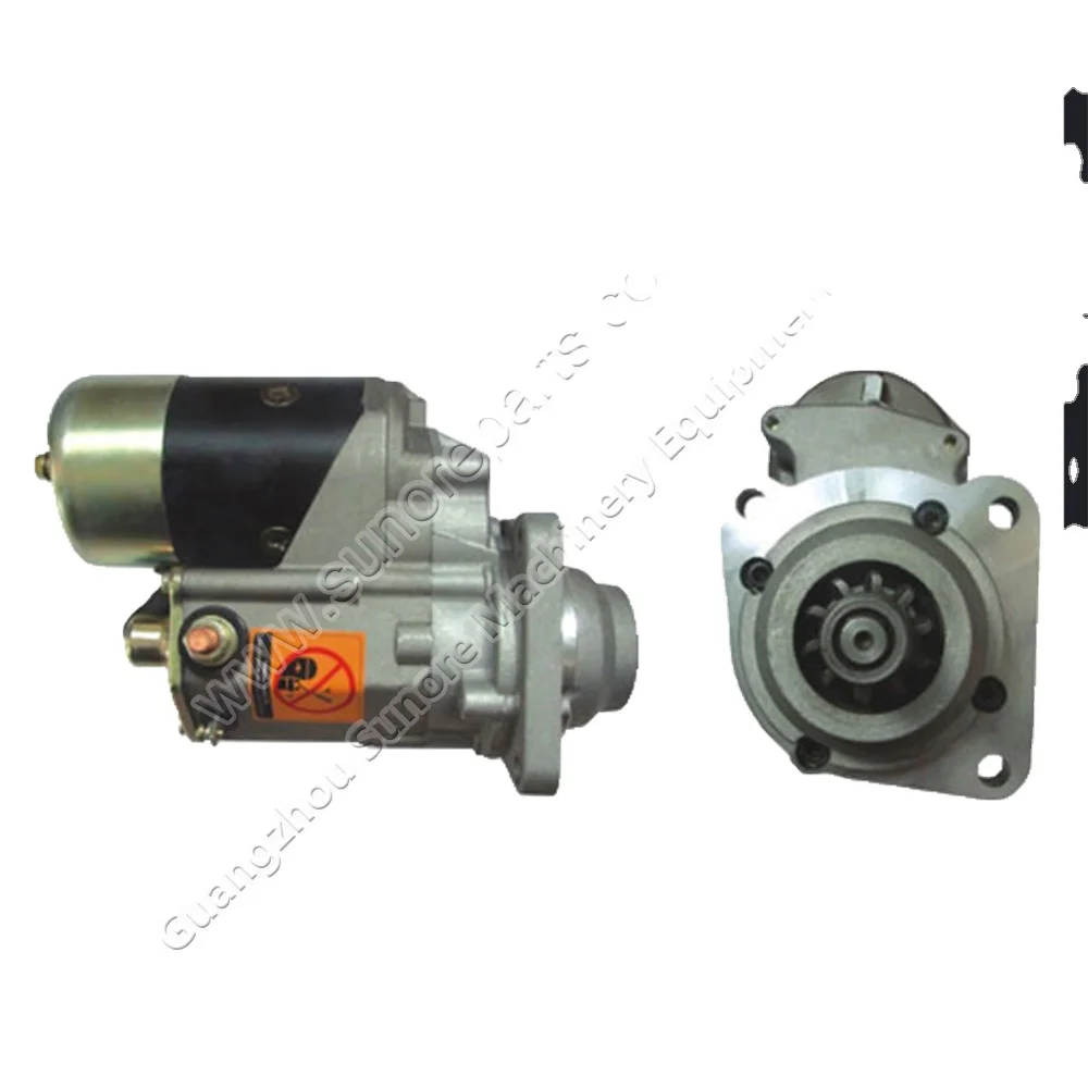 Isuzu 6HH1 6HE1 СТАРТЕР 1-81100-3381 стартер с 9T 12V 2.0KW для экскаватора двигателя Запасные части