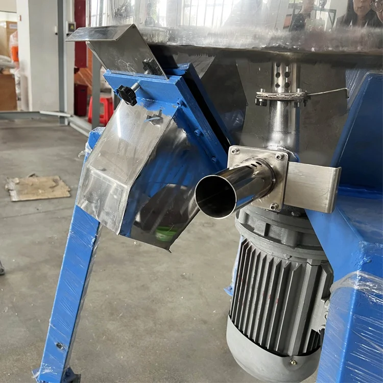 vertical color mixer vertical stainless plastic granules mixer machine plastic raw material mixer for film blowing