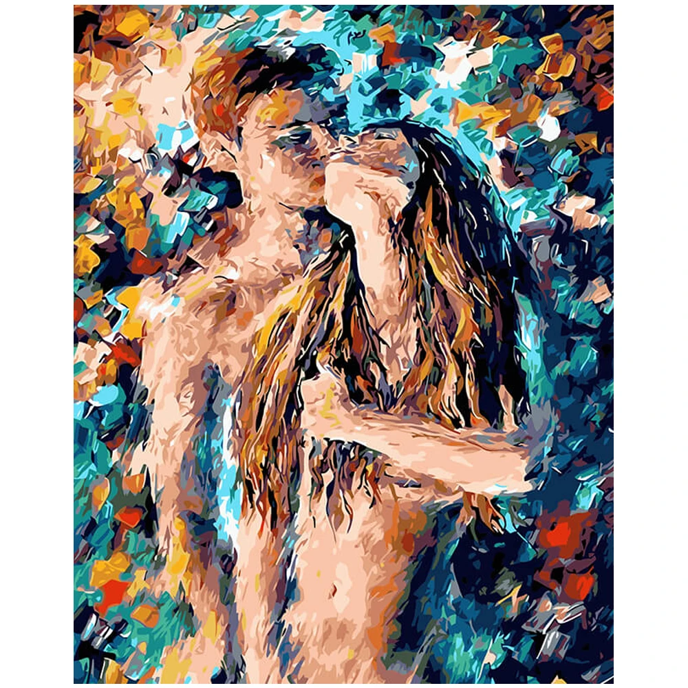 Custom Women Figure Portrait Painting Sexy Girls Nude Painting By Numbers Naked Canvas Paintings And Wall Arts for Home Decor