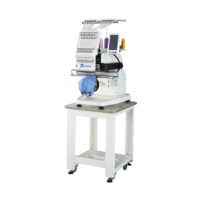 Single Head Embroidery Machine Available In All Sizes Hat Computerized 3D Embroidery