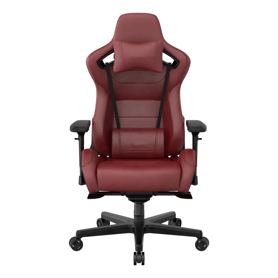 Hot Factory Wholesale Gamer Chair Russia Anda Seat Kaiser 2 Red Black Thickened Carbon Leather Reclining 4d Armrest Gaming Chair