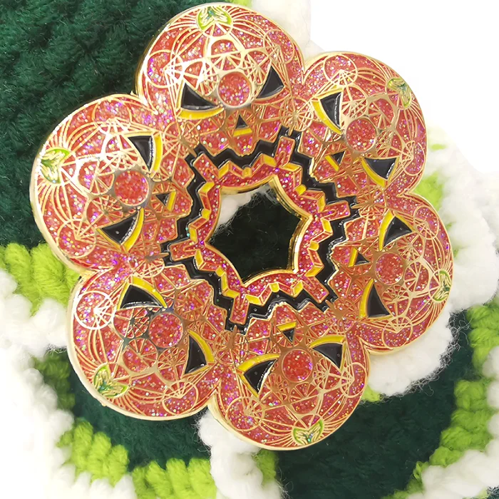 Where Can I Buy Custom Metal Hard Enamel Pin Manufacturer Cheap Spinner pin