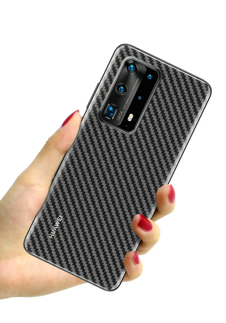 Matte Carbon Fiber Back Film Back Cover Protective Film For Redmi note 11 11T 11S  10S 10 pro max 4G 5G Global