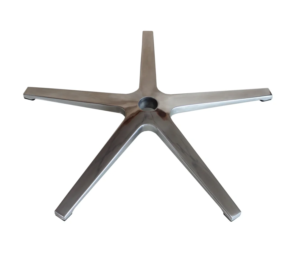 zhunxing swivel legs 5 star metal office chair base hardware furniture accessories