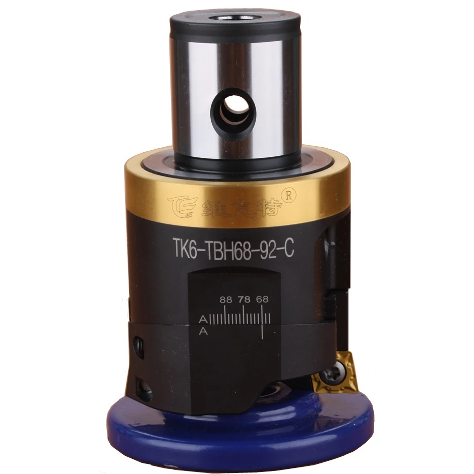 Indexable Adjustable Double Edge Twin-Bit High and low side Rough Boring Head Hole Making Tools 68-92 ISO CCMT Carbide Insert