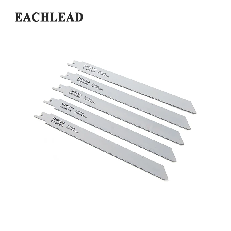 S1122HF Series Bimetal Reciprocating Saw Blade Cutting Pallet Repair Wood With Nails/Metalcuts