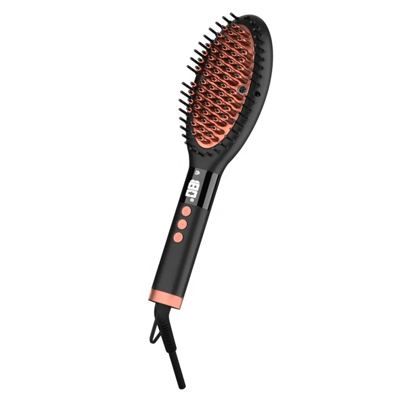 Travel Use Hair Straight Styler Pro Ionic Fast Heating Hair Straightener Brush