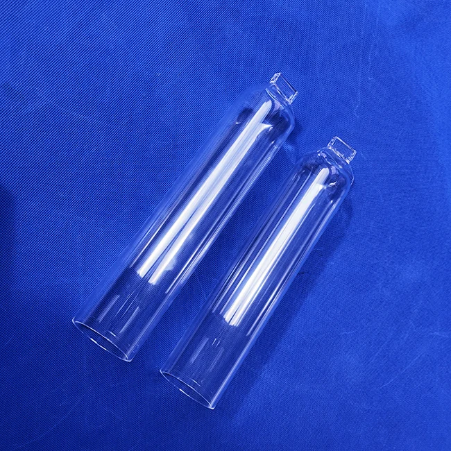 Heat Resistant Quartz Glass Cylinder Fused Silica Transparent Quartz Glass Tube