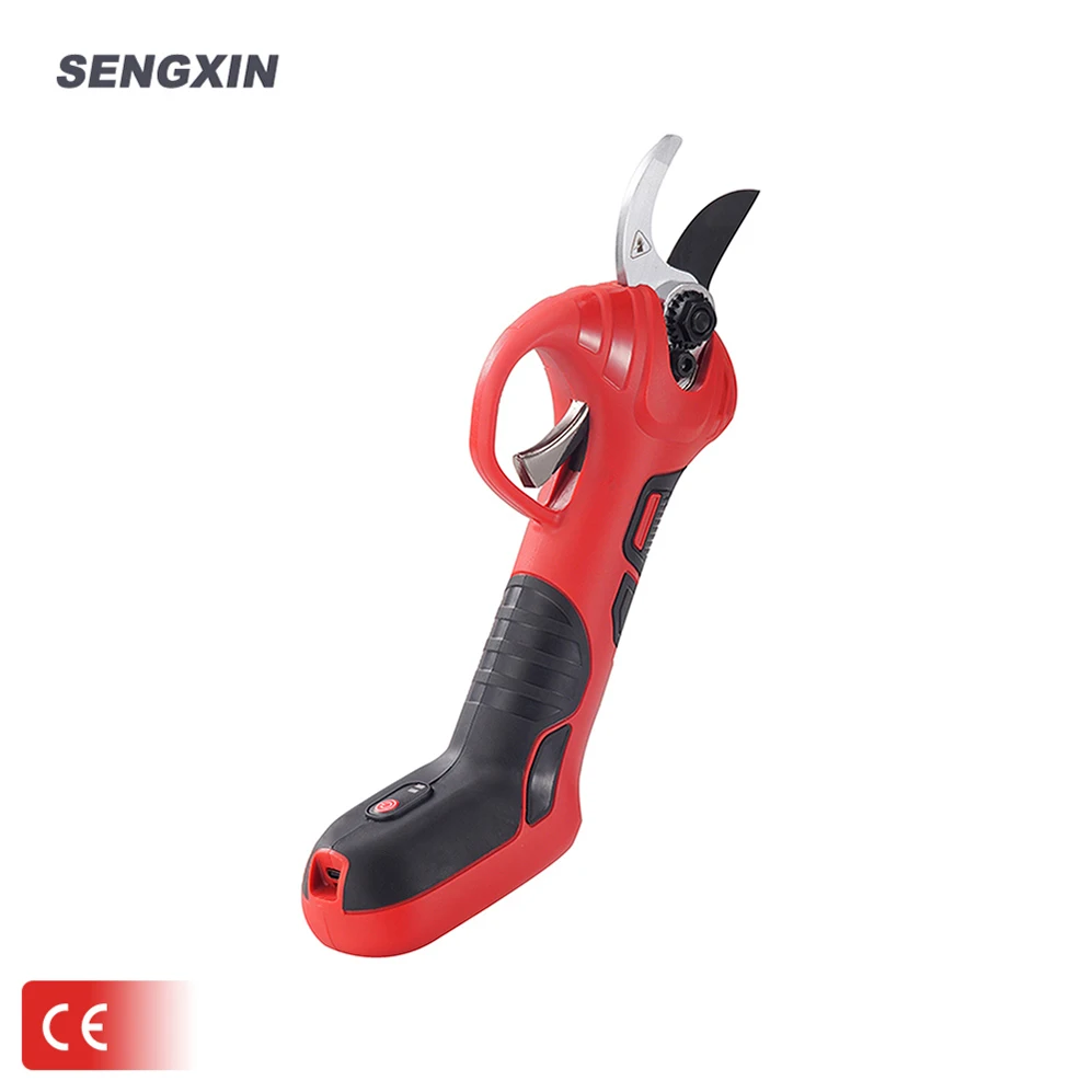 SENGXlN Hot Sell Garden Pruning Scissors Lithium 22mm 28mm 32mm 38mm 45mm High Quality Electric Garden Scissors