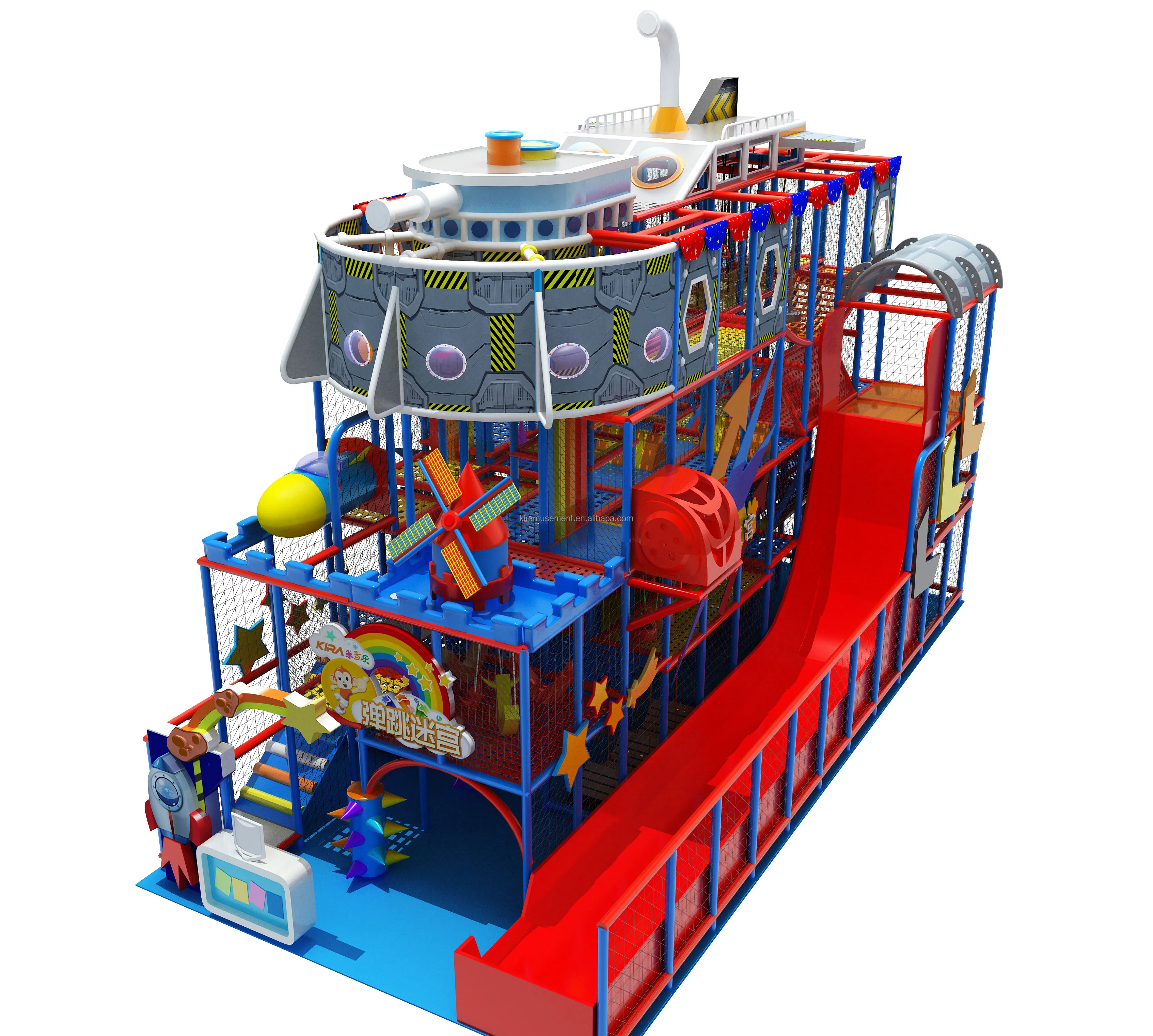 High Quality Bouncing Maze Soft Play Bounce House Maze Bounce Ball Maze Game For Sale