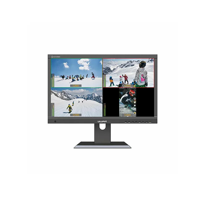 
hot sale LILLIPUT PVM220S 21.5 inch Live Stream Quad Split Multiview Monitor for Android mobile phone, DSLR camera and camcorder 