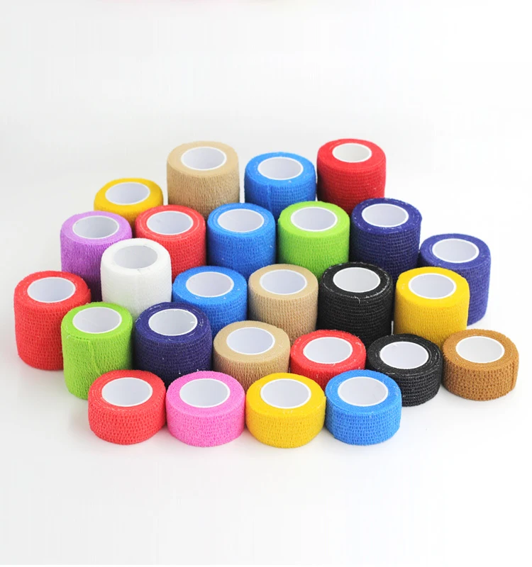 YTL Bandage Wrap Vet Wrap Non Woven Cohesive Bandage Tattoo Grip Tape elastic adhesive bandage