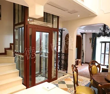 
Low Noise Residential Home Villa Lift Elevator Panoramic Glass Elevator Residential House Lift Mini Lift 