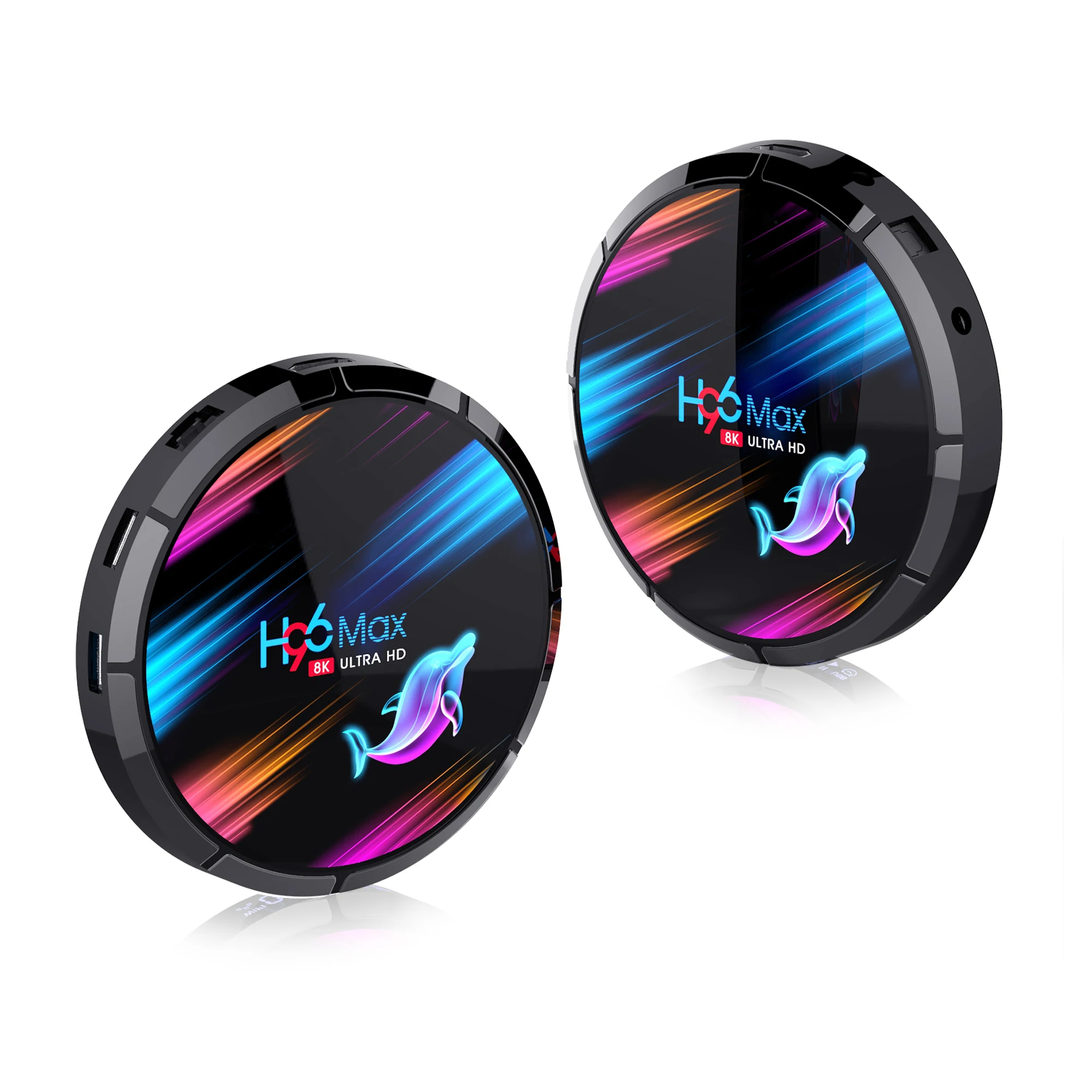 ТВ-приставка H96 Max X3 Amlogic S905X3 8K 4K HD Android ТВ-приставка Ram4GB Rom64GB 128GB Android 9,0 ТВ-приставка