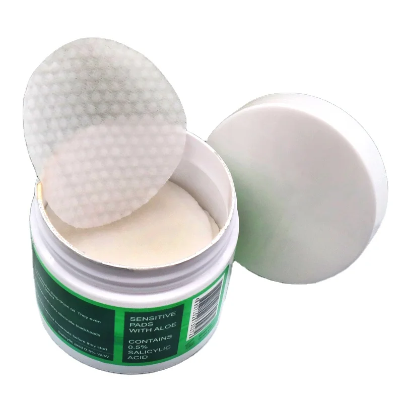 ANTI ACNE PEEL Exfoliating Pads Salicylic Acid Acne Treatment Facial Cleansing Pads Cotton Pad