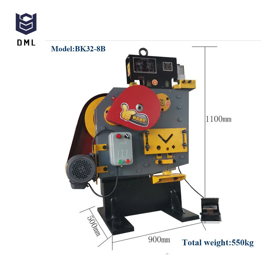 Small ironworker Mechanical Punching and Shearing Machine