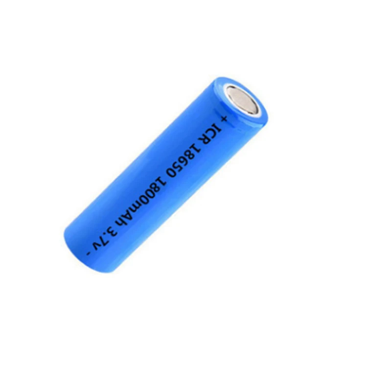 High Capacity Cylindrical Power 18650 3.7V 1800mAh Li-ion Rechargeable Lithium Ion Battery for Instrumentation