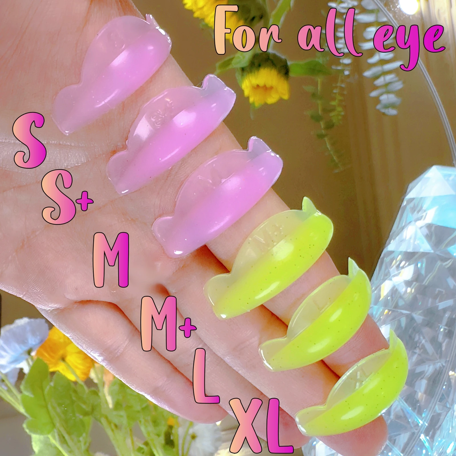 Lash Lift Shield Self-sticky Eyelash Perm Rod No Glue Korean Mix Silicone Pads Elle Extreme Shields Lash Lift Tint Glue Free Rod