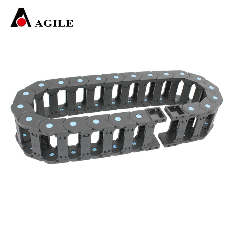 
25*70 mm MTK nylon open type openable drag chain 