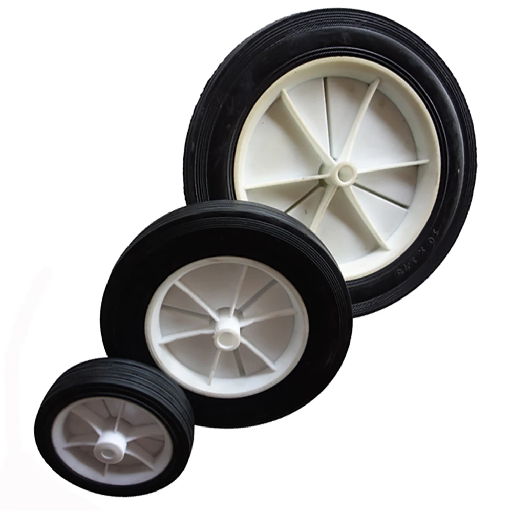 9 inch lawn mower plastic wheel for garden cart