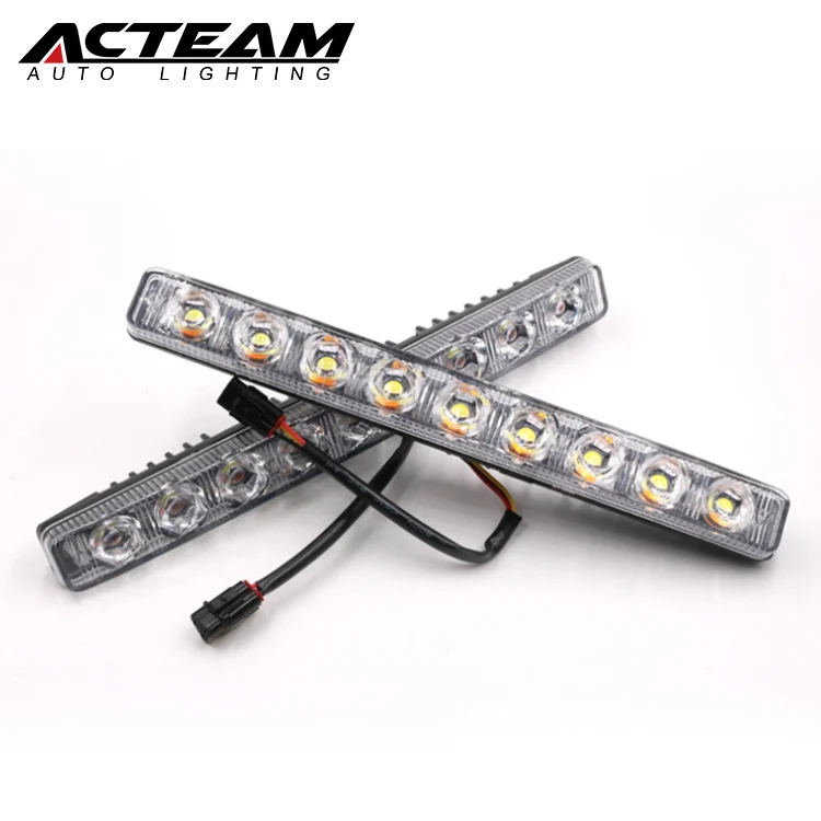 ACTEAM High Power 12V Blue drl Slim Led Light Bar For Universal 4x4 off road car