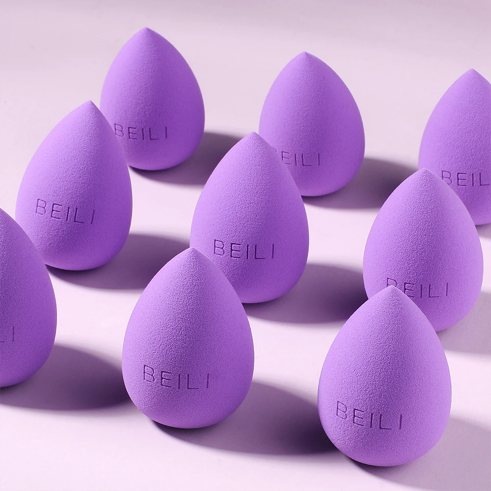 BEILI Newly Launched Super Sot Latex-Free Makeup Sponges Candy Colors Vegan Cosmetic Sponges Cheap Factory Price